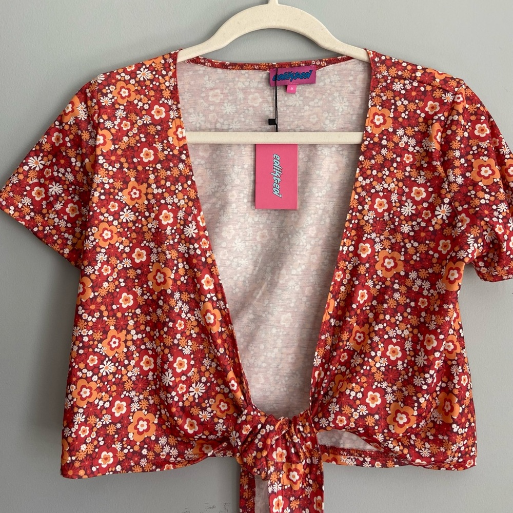 Floral Crop Top